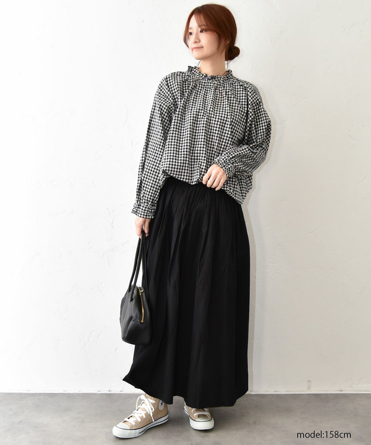 hagumu｜無地ギャザースカート [[hag-173]][C]