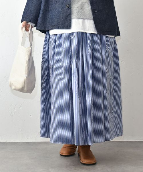 hagumu｜柄ギャザースカート [[hag-173-1]][C] | ma28 ONLINE STORE