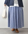 hagumu｜柄ギャザースカート [[hag-173-1]][C]
