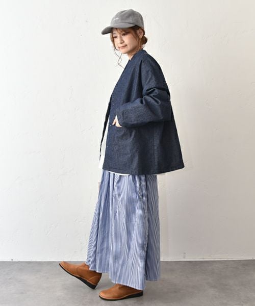 hagumu｜柄ギャザースカート [[hag-173-1]][C]