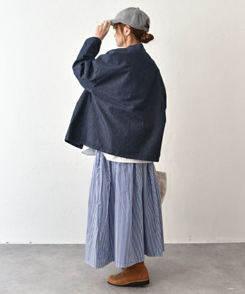 hagumu｜柄ギャザースカート [[hag-173-1]][C]