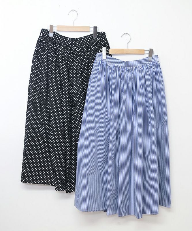  hagumu｜柄ギャザースカート [[hag-173-1]][C]