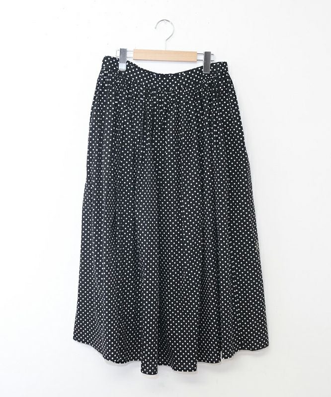  hagumu｜柄ギャザースカート [[hag-173-1]][C]