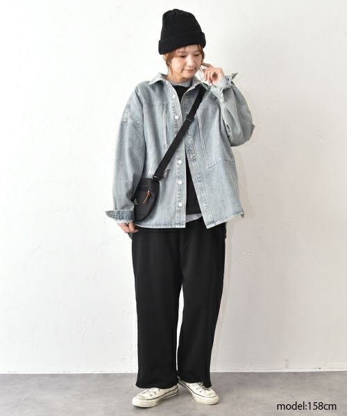 her.｜カットオフスウェットパンツ [[131319H]][C]