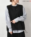 her.｜アジャスター付きスウェットベスト [[131333H]][C]