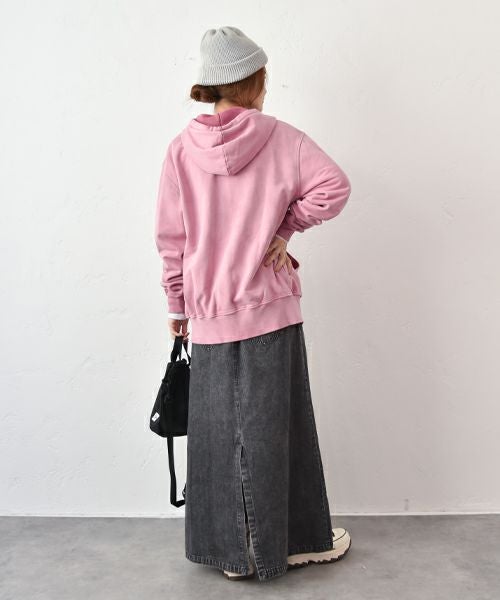 Gives a sense of fullment｜裏毛ジップアップパーカー [[661023]][C]