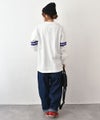 Gives a sense of fullment｜フロッキープリントロンTee [[861121]][C]