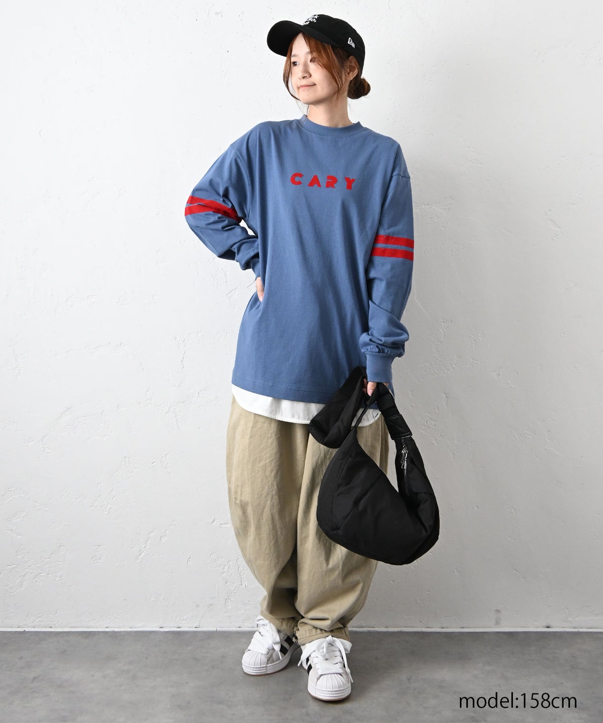 Gives a sense of fullment｜フロッキープリントロンTee [[861121]][C]