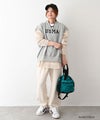Gives a sense of fullment｜裏毛スウェットベスト [[861129]][C]