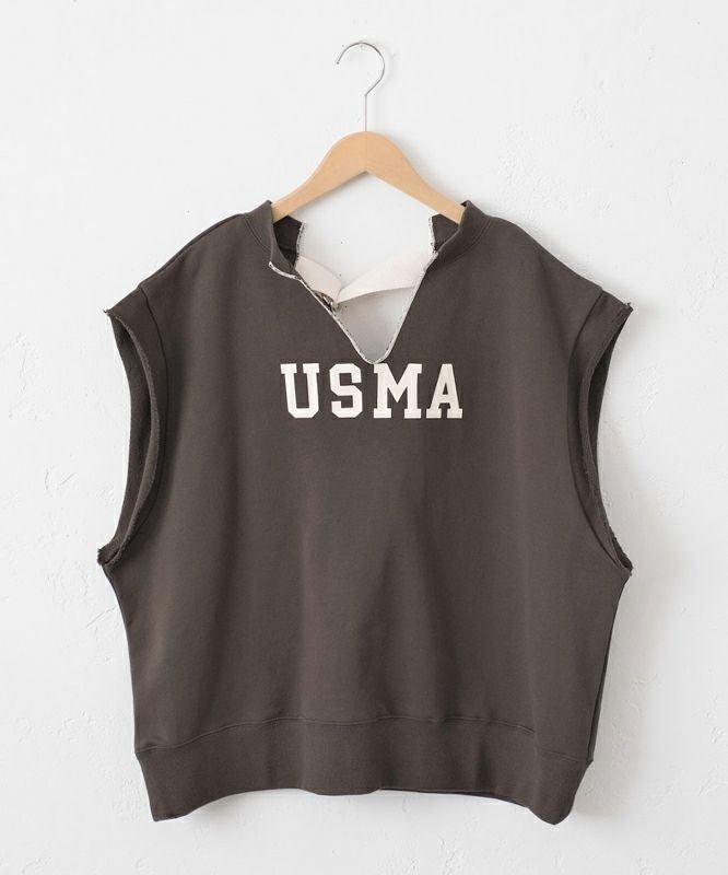 Gives a sense of fullment｜裏毛スウェットベスト [[861129]][C]