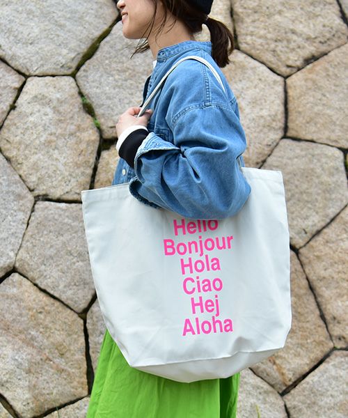 Our.｜ハローキャンバストートバック [[2509301]][C]