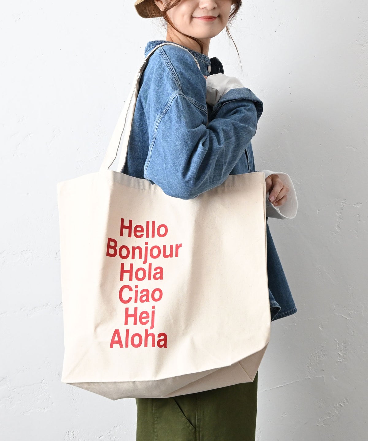 Our.｜ハローキャンバストートバック [[2509301]][C]