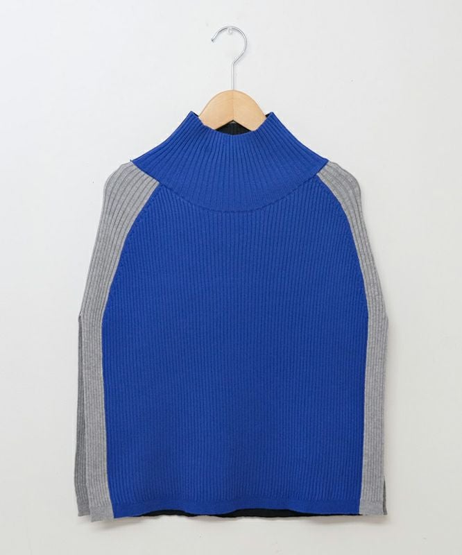 HUMS｜2wayニットポンチョ [[MT-0468]][C]