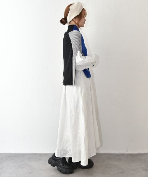 HUMS｜2wayニットポンチョ [[MT-0468]][C]