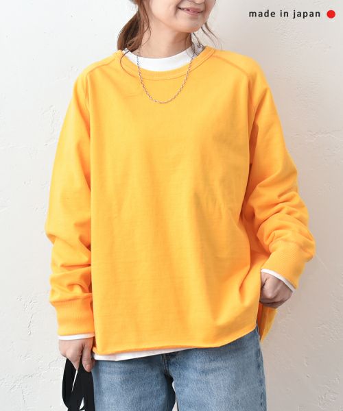her.｜USドライコットン　ラグランスウェットカットソー [[131292H]][C]