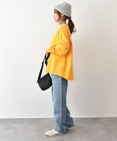 her.｜USドライコットン　ラグランスウェットカットソー [[131292H]][C]