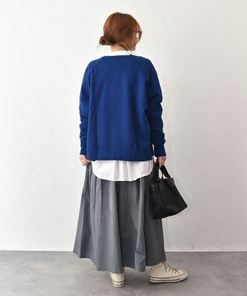 her.｜セントラル裏毛 ジップカーデ [[7261C-907]][C]