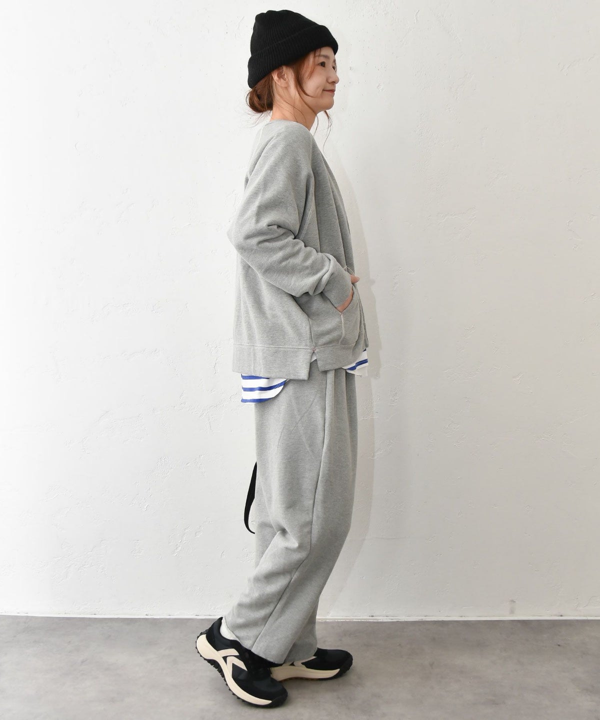 her.｜セントラル裏毛 ジップカーデ [[7261C-907]][C]