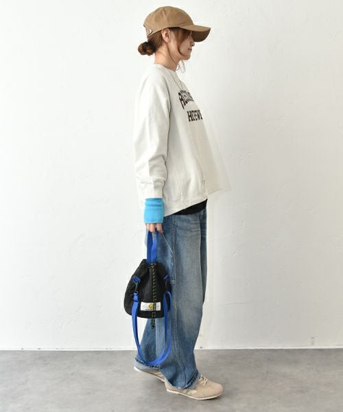 and quarter｜ラグランプリントヘムタックプルオーバー [[MA-720315]][C]