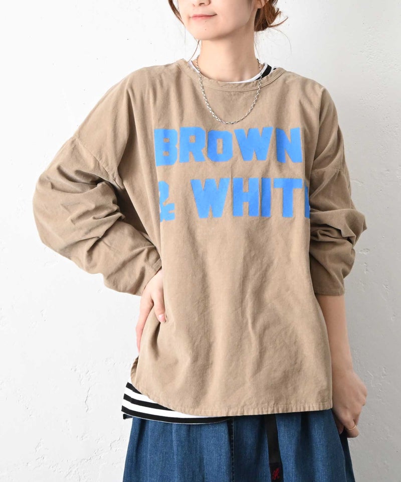 IN THE MARKET｜ロゴプルオーバー [[C-2533]][C]