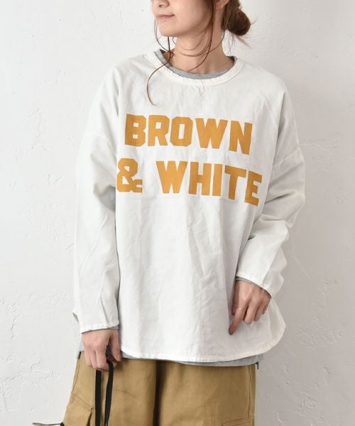 IN THE MARKET｜ロゴプルオーバー [[C-2533]][C]