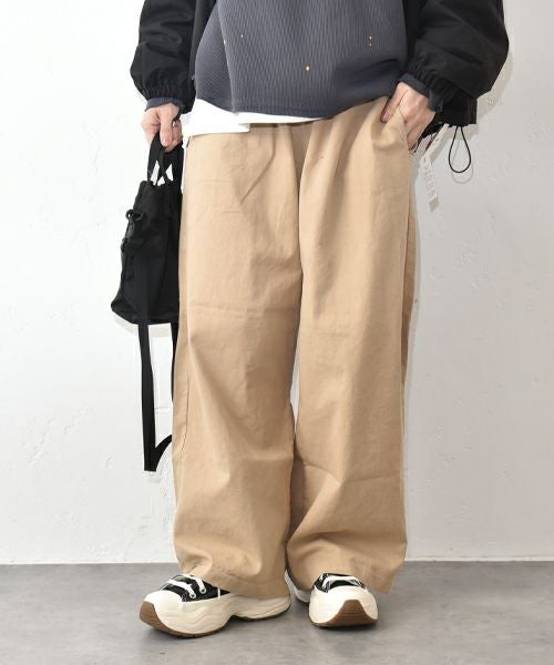 IN THE MARKET｜ワイドイージーパンツ [[C-2531]][C]