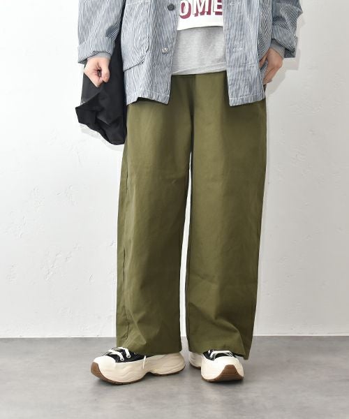  IN THE MARKET｜ワイドイージーパンツ [[C-2531]][C]