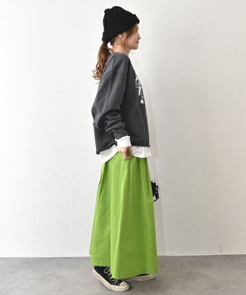 her.｜プリント入りスウェットプル [[MTAH510-0106]][C]