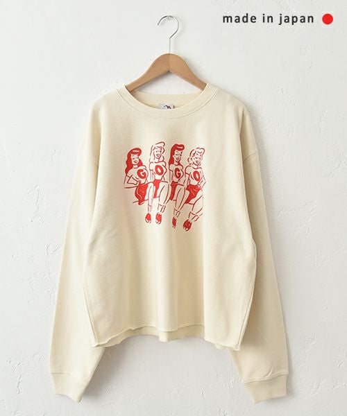 her.｜プリント入りスウェットプル [[MTAH510-0106]][C]