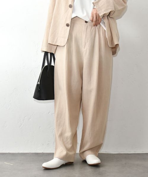 hagumu｜リネンパンツセットアップ [[125707]][C]
