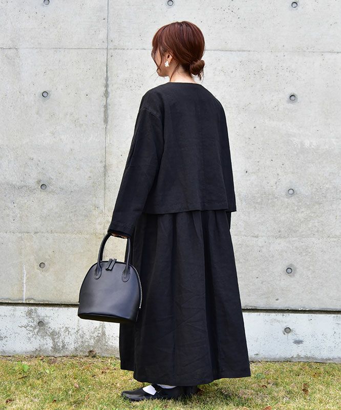 hagumu｜リネンワンピースセットアップ [[125709]][C]