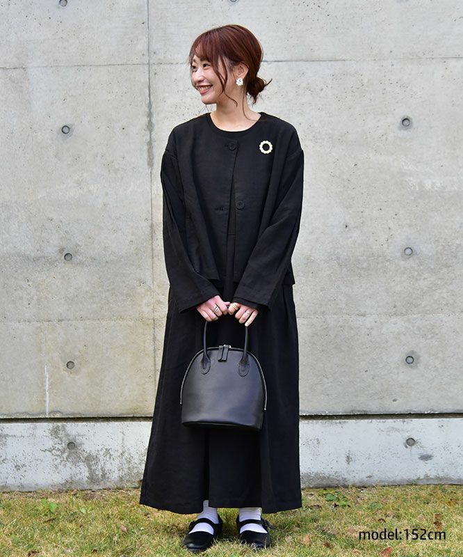 hagumu｜リネンワンピースセットアップ [[125709]][C]