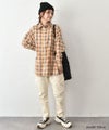 IN THE MARKET｜チェック柄オーバーシャツ [[IN-113]][C]