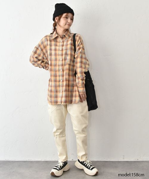 IN THE MARKET｜チェック柄オーバーシャツ [[IN-113]][C]