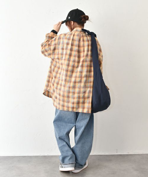 IN THE MARKET｜チェック柄オーバーシャツ [[IN-113]][C]