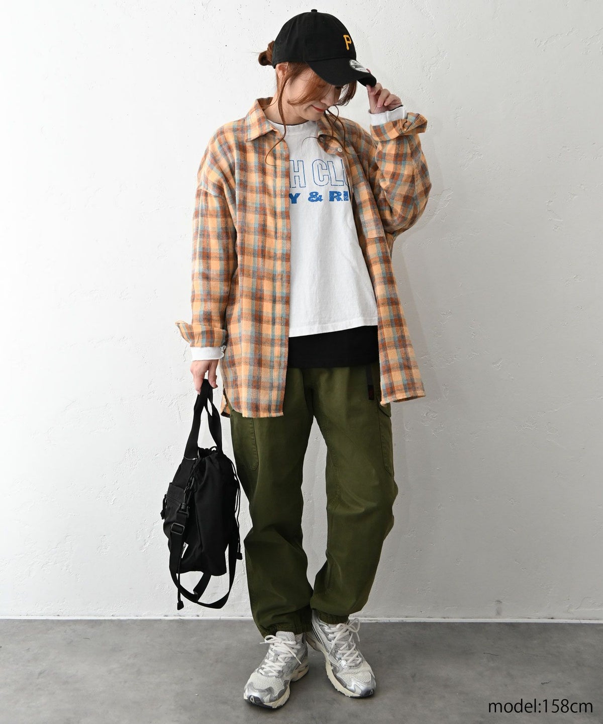 IN THE MARKET｜チェック柄オーバーシャツ [[IN-113]][C]