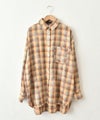 IN THE MARKET｜チェック柄オーバーシャツ [[IN-113]][C]