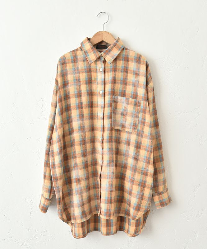 IN THE MARKET｜チェック柄オーバーシャツ [[IN-113]][C]
