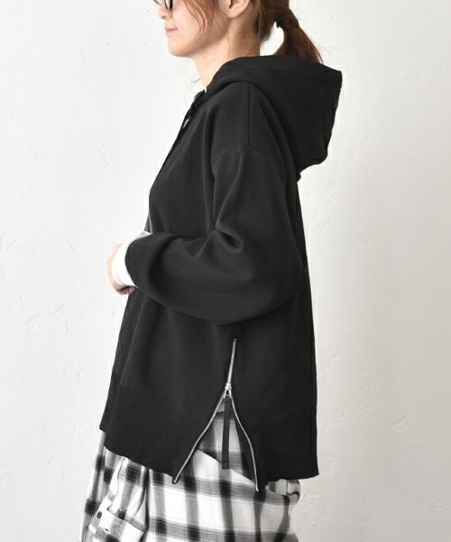 HUMS｜サイドジップパーカー [[RNK-2611]][C]