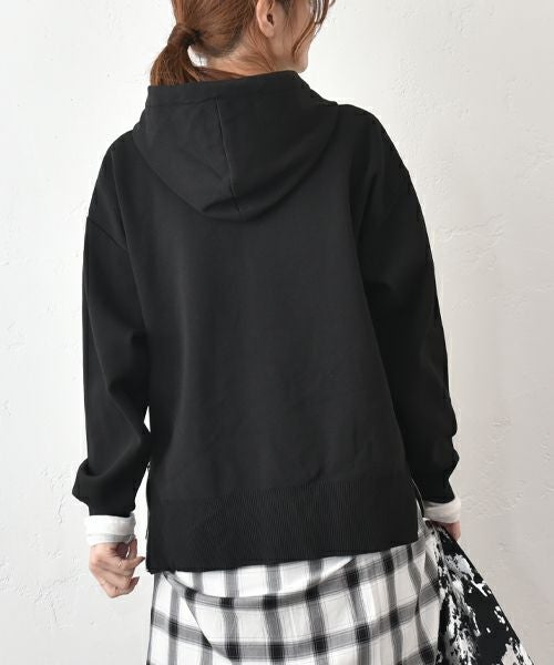 HUMS｜サイドジップパーカー [[RNK-2611]][C]