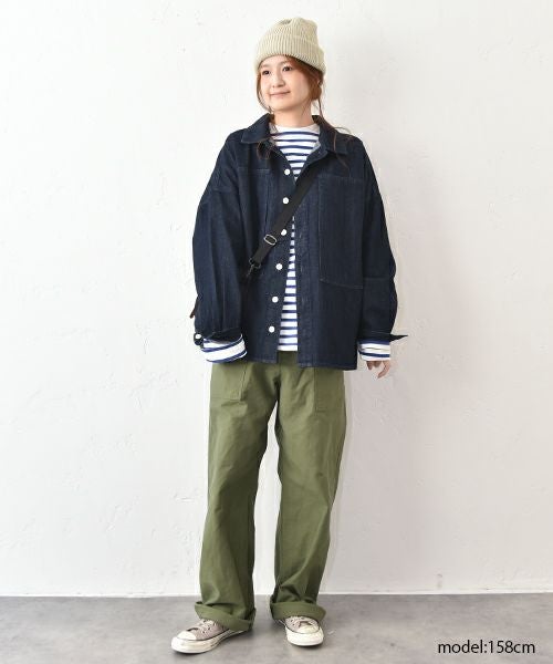 her.｜ベイカーワイドパンツ [[CE3PT260104]][C]