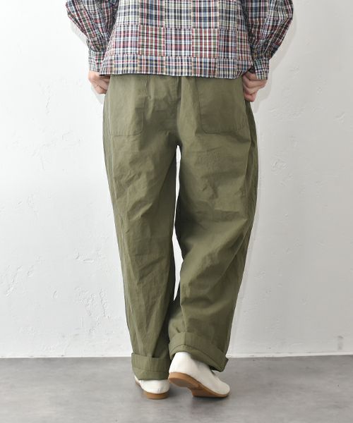No18｜ヴィンテージ馬布ストレートパンツ [[CE1PT260106]][C]