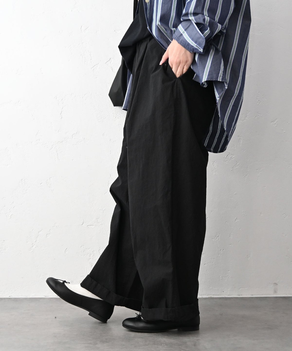 No18｜ヴィンテージ馬布ストレートパンツ [[CE1PT260106]][C]