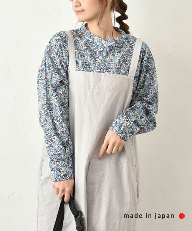 No18｜花柄バンドカラーシャツ [[CE1SH260105]][C]