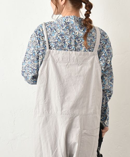 No18｜花柄バンドカラーシャツ [[CE1SH260105]][C]