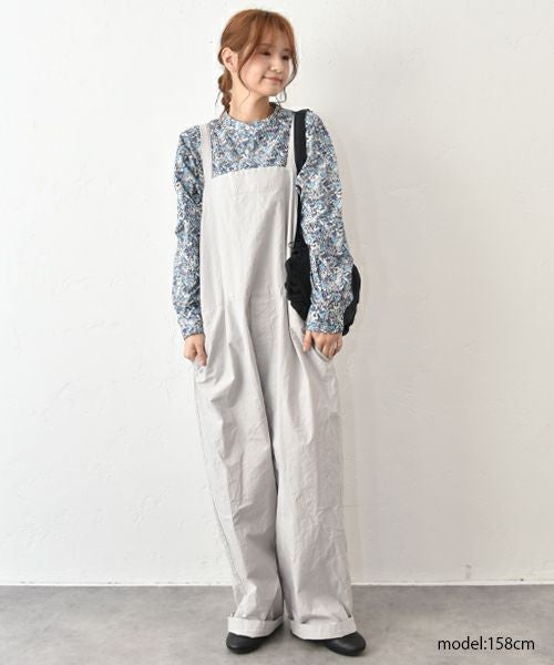 No18｜花柄バンドカラーシャツ [[CE1SH260105]][C]