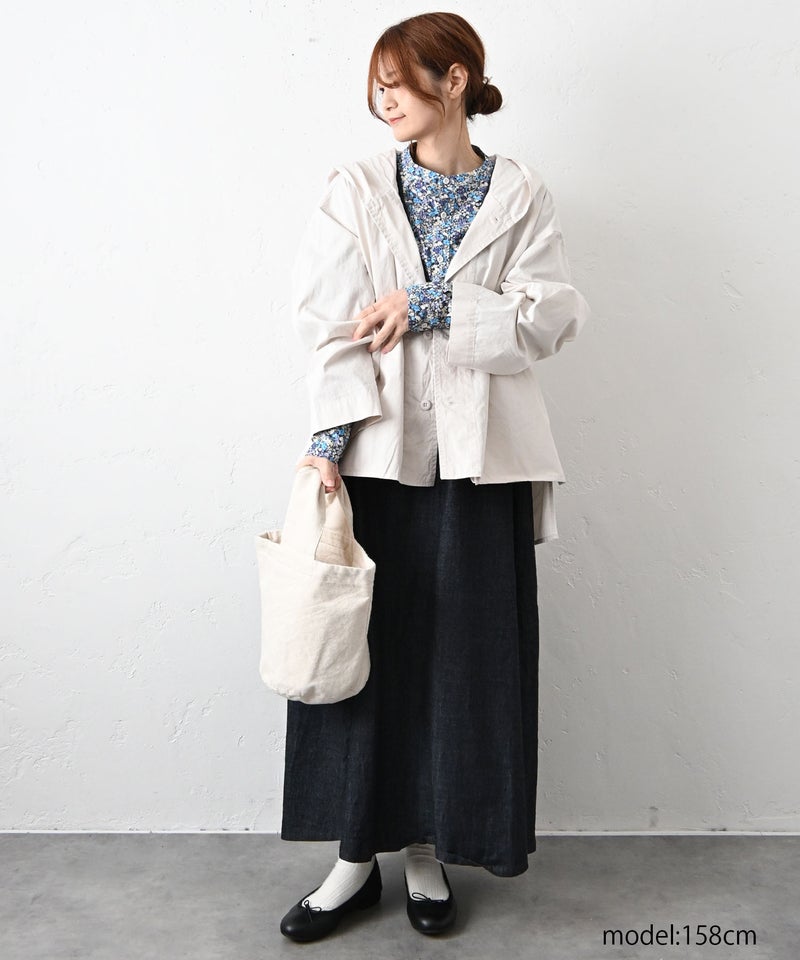 No18｜花柄バンドカラーシャツ [[CE1SH260105]][C] | ma28 ONLINE STORE