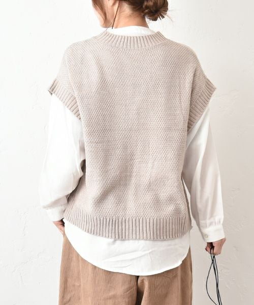 hagumu｜ニット×シャツアンサンブル [[CPMA-1355]][C]