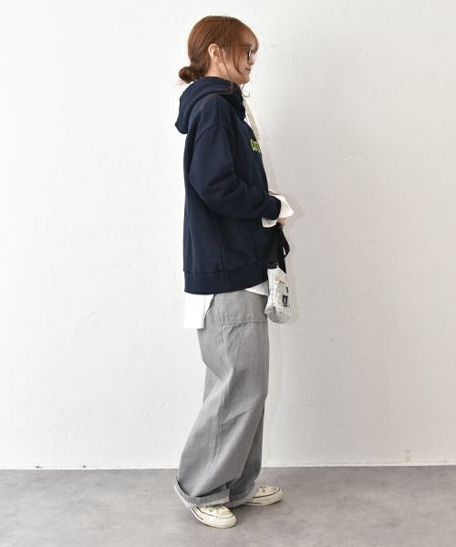 her.｜ロゴ入りスウェットパーカー [[131349H]][C]