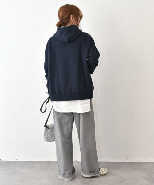 her.｜ロゴ入りスウェットパーカー [[131349H]][C]